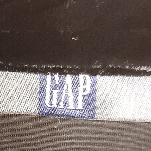 Gap Black Velvet Silk Rayon Blend Button Down Tunic Medium - Picture 6 of 8